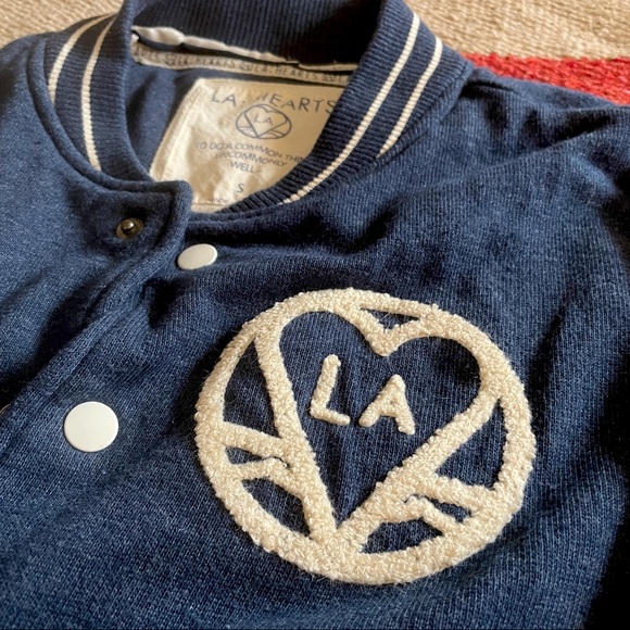 L.A. Hearts Stadium Athletic Track Jacket Small - Picture 4 of 6
